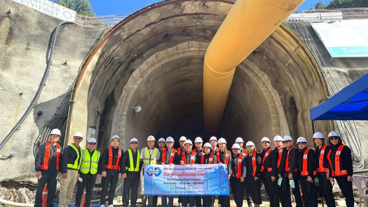 IND ลงพื้นที่ดูโปรเจครถไฟทางคู่ “สายเด่นชัย–เชียงราย-เชียงของ”
